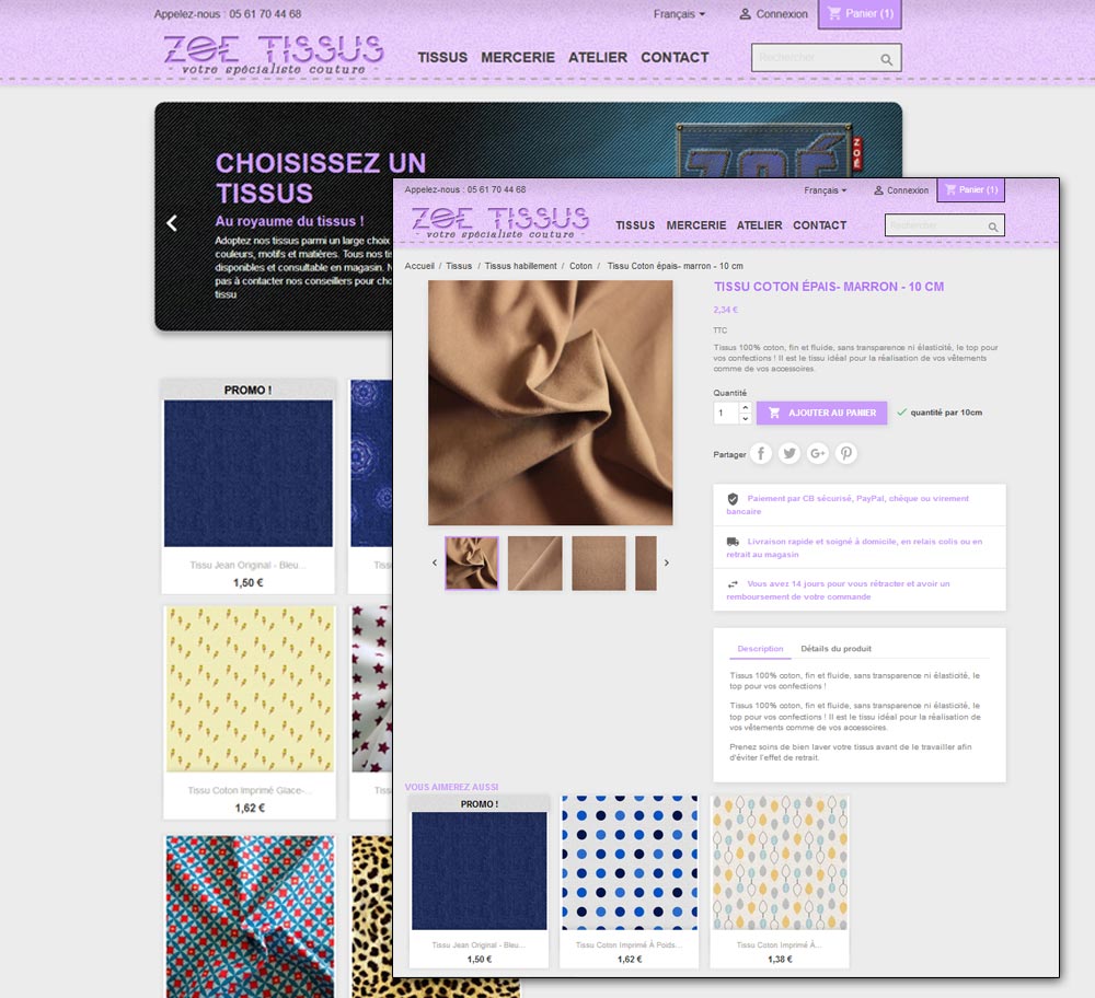 Votre site e-commerce avec GrafiSite Toulouse